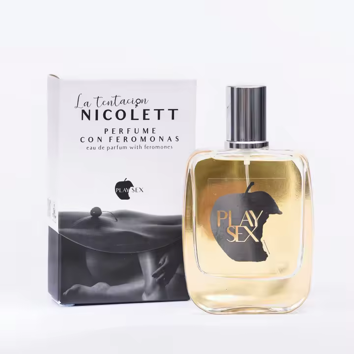 PERFUME DE FEROMONAS NICOLETT PARA ELLA 50ML TENTACIÓN PLAY SEX - 1