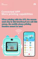 Cámara Digital Para Niños Q5 1080P HD Con Impresión Térmica Y Tarjeta De Memoria De 32G Cámara De Juguete Para Niños Con Papel De Impresión - details 10