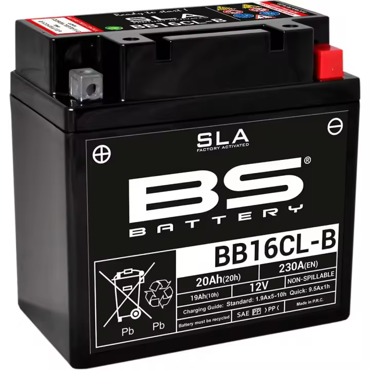 Bs Battery Batería Agm Bb16cl-b - 1