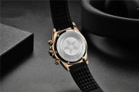 Reloj De Cuarzo PAGANI DESIGN Para Hombre Reloj De Pulsera Deportivo De Lujo Automático Con Fecha Impermeable Y Cronógrafo Dorado - details 10