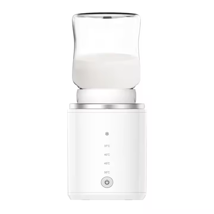 Calentador De Botella De Leche Portátil Para Bebés Con Modos Doble Y Calefacción De 4 Niveles Batería Integrada Wireless Descongelación - 1