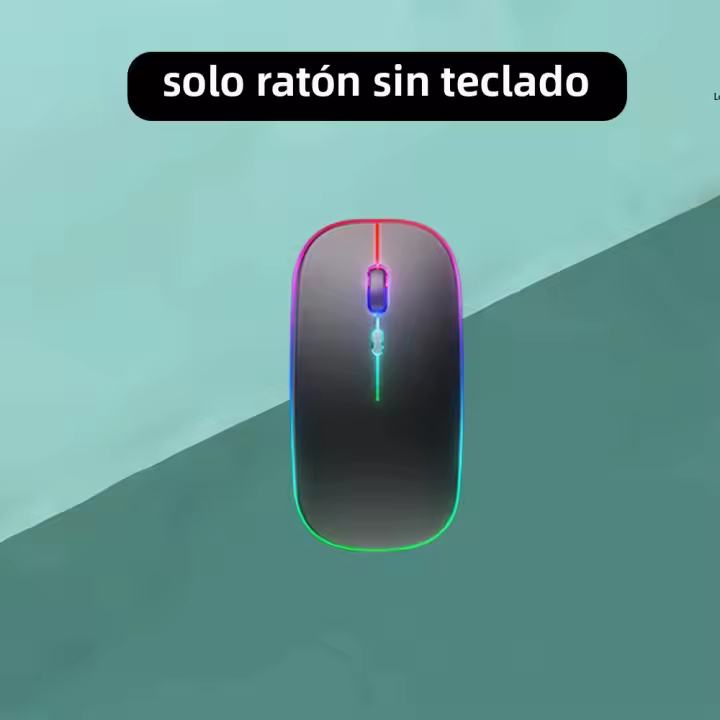 Teclado Retroiluminado Y Ratón Inalámbricos Con Touchpad Recargables Ultrafinos Para Tabletas Apple Huawei Samsung Xiaomi TECLADO - 1
