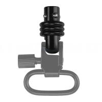 Adaptador De Estudío Para Correa QD En Acero Resistente Para Keymod Mlok Caza Color Negro Material Metálico Compatible Con Bipod - details 2
