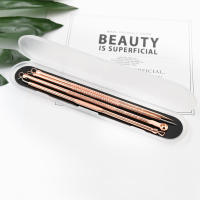 IMAGIC Set De 4 Piezas De Agujas De Acero Inoxidable Para Eliminación De Quistes Y Puntos Negros Limpieza De Poros Herramienta De Cuidado De La Piel Para El Rostro - details 8
