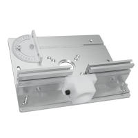 Placa De Inserto Para Mesa De Router C8 Máquina De Grabado Aluminio Aleación Placa Inversa Conjunto Talla Fresa Trimmer Plegable Para Carpintería - details 12