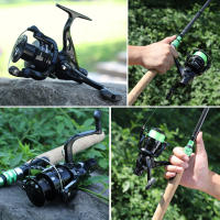 Carrete De Pesca Sougayilang 4000 Reel Ligero De 4BB 5.2:1 Para Carpas Y Oceano Playa Lago Reservorio Río Mano Doble - details 17