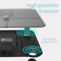 Báscula De Peso Digital Bluetooth Precisa Con Pantalla Grande Para Cuadro De Salud Y Grasa Para Baño Medidor De Peso Corporal BMÍ - details 4