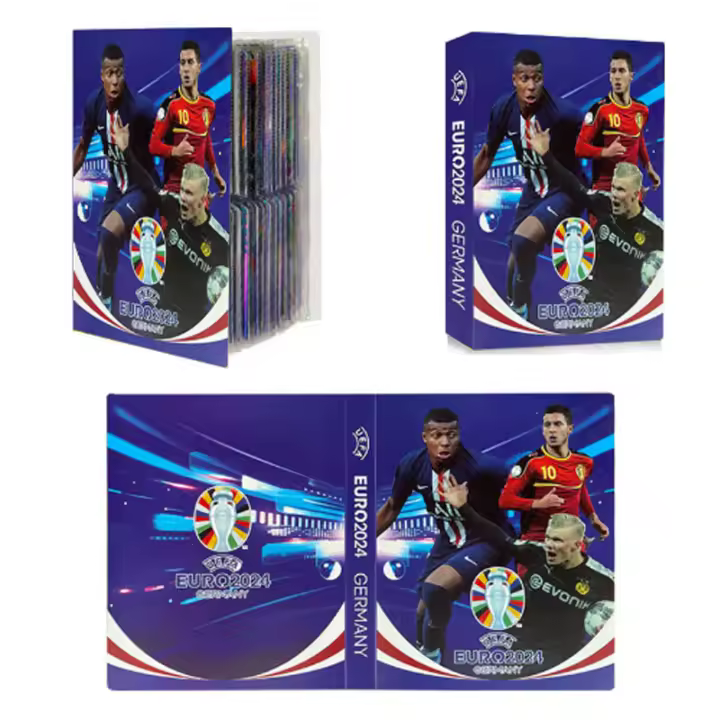 Álbum de Cartas de Estrellas de Fútbol-Tarjeta de Colección de 240 cajas de Cartas de Estrellas- - 1