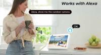 Cámara IP BESDER 8MP Wifi 4K 180 Panorámica Al Aire Libre Con Audio Bidireccional CCTV Inalámbrico IR Vigilancia Doméstica - details 9