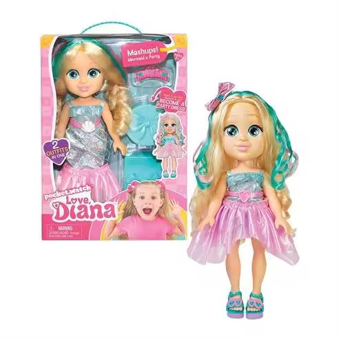 Famosa Muñeca Sirena Love Diana - Figura de Fantasía - 1