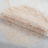 Cortinas Tullé Bordadas 2 Panel Para Sala De Estar Y Dormitorio Decoración De Hogar Translúcidas Con Bolsa Para Rodamiento Modernas Y Elegantes - details 18