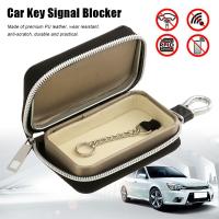 Bolsa De Bloqueo De Señal Para Llaves De Coche Faraday Cage Estuche Para Llaves RFID Bolsa Para Llaves Sin Llave Con Cierre De Cremallera - details 3