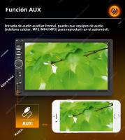 NaviFly Reproductor De Radio Para Coche Con Pantalla Táctil De 7 Pulgadas ND4 Estéreo Universal 1 Din GPS Multimedia Inteligente BT Incluye Control Remoto - details 12