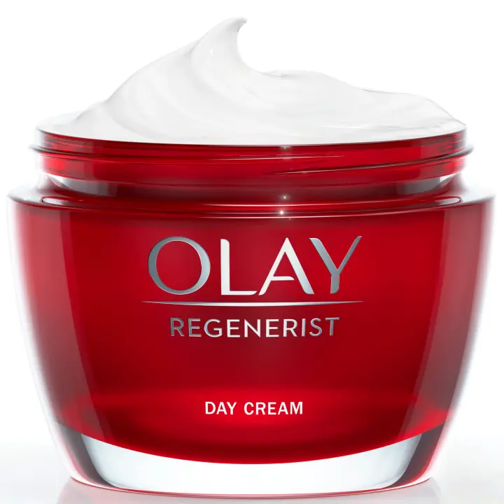 Olay Regenerist Crema Facial De Día, Fórmula Con Niacinamida (Vitamina B3) Y Péptidos, Hidrata Al Instante Y Durante 24H, Piel Más Firme En 14 Días, 50ml - 1