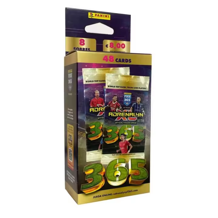 Ecoblister 8 Sobres Adrenalyn Fifa 365 2024-25 Panini - 1