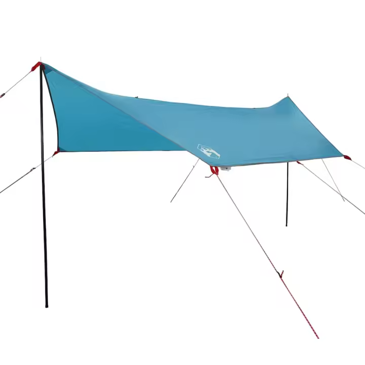 vidaXL Carpa para coche impermeable azul - 1