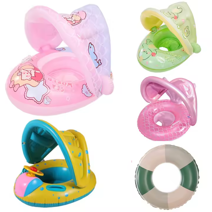 Zenyth ROOXIN Anillo Inflable Para Bebés Asiento De Natation Juguete De Agua Para Niños Circulo De Natation Flotador Para Piscina Fiesta - 1
