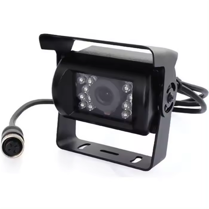 Cámara de respaldo de estacionamiento con conector de 4 Pines para Coche y Carro, color Negro - 1