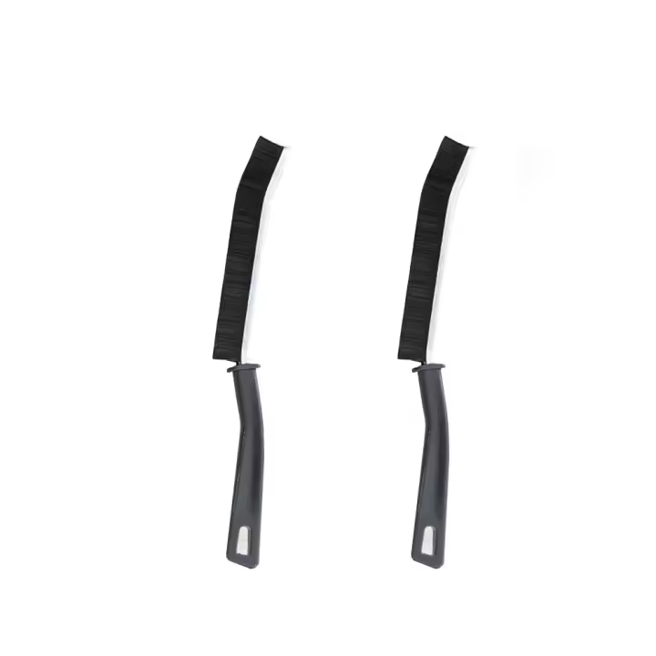 2pcs Cepillo De Limpieza Para Inodoro Con Pincel De Cerda Dura Herramientas De Limpieza Del Baño Para El Hogar Suministros De Baño - 1