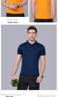 Camisa Polo Corta Secado Rápido Para Golf Y Deportes Transpirable Con Botones Para Hombres Estilo Casual Disponible En 8 Colores - details 11