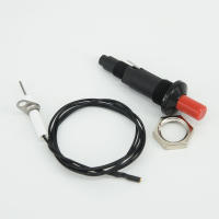 Igniter De Botón Presionable Con Cable Universal Piezo Ignición Para Barbacoa Grill Gas Estufa Hogar Exterior Herramientas - details 2