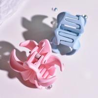 Juego De 5 Piezas De Agarracabelos Pequeños Para Mujer En Color Mate Multicolor Con Diseño De Flor De 4cm Regalo Lindo Y Moda Para Cabello Corto - details 6