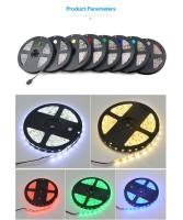 Tira De Luces LED 5050 SMD 5M 12V RGB RGBW RGBWW Impermeable 60LEDs/M Amarillo Rosa Azul Hielo Decoración De Cadena Lámpara - details 5