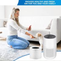 Filtro De Reemplazo Para Purificador De Aire N0PF Eficiencia Alta HEPA Y Carbón Activado Compatible Con LEVOIT-Core Mini/Mini-RF - details 14