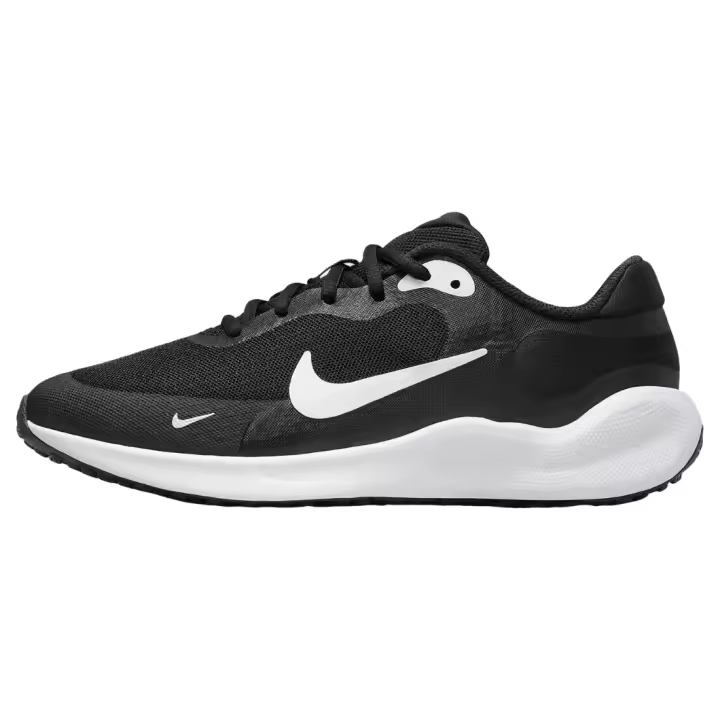 Revolution 7 GS Zapatillas Running Nike Junior Negro NIFB7689 | Comodidad Excepcional - Diseño Llamativo - Amortiguación óptima - 1