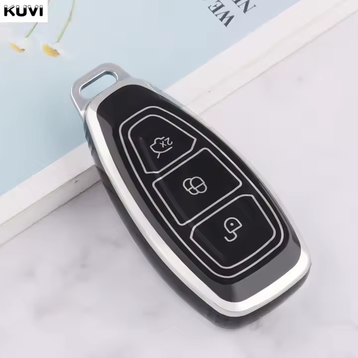 Funda De Llave Inteligente TPU Para Coche Ford Focus 3 4 ST Mondeo MK3 MK4 Fiesta Fusion Kuga Ecosport Accesorios De Protección - 1