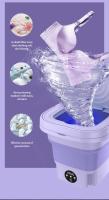 8L Portable Foldable Washing Machine 220V Socks Underwear Panties Retractable Household Washing Machine With Automatic Dryer - details 8
