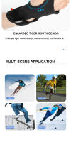AOLIKES 1Par De Protección De Muñeca Para Esquí Y Snowboard Guantes De Protección De Mano Protetores De Palma Para Hombres Y Mujeres - details 8