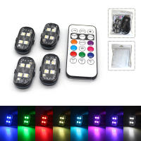 Luz Decorativa Para Interior De Coche En 8 Colores Con Control Remoto Y Longitud De Estancia Extendida 2/4/6 Piezas - details 4