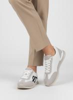 Calzados soraia, Zapatillas Deportivas de Mujer Estilo Retro de Malla Transpirable con Gráfico Abstracto, Sneakers Ligeras con Cordones para Caminar, Tenis Casuales Antideslizantes de Uso Diario Deportivo ANUDADO Casa - details 2