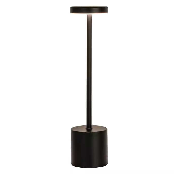 Lámpara De Mesa LED Táctil Recargable Luz Nocturna Para Escritorio Decorativa Para Restaurante Hotel Bar Bedroom Moderno - 1