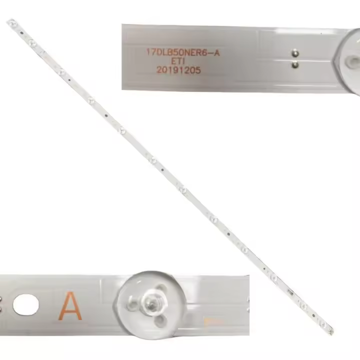 Tira 12 leds JVC LT-50VU3000 TYPE A 17DLB50NER6-A swap / de desmontaje - 1