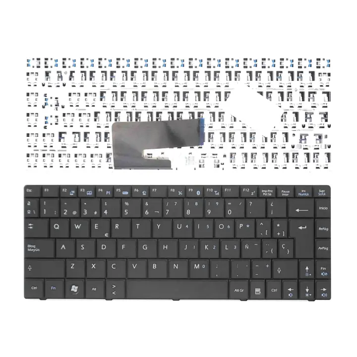 TECLADO PARA PORTÁTIL MSI x340 MS-6837D V103522AK1 S1N-1EES2C1-SA0 - 1