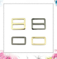 10Pcs Correa De Bolsa 1 Pulgada Con Hebilla Ajustable Y Anillo Tri-Glider Metálico Para DIY Accesorios De Ropa Y Bolsos - details 0