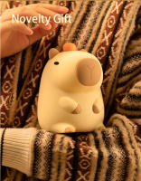 Lámpara De Noche De Silicona Capibara Para Niños Regalo Recargable Por USB Luz De Toque Animal Para Dormitorio - details 17