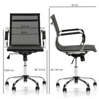 Sillón de Oficina VS Venta-Stock Oxford, Tejido Transpirable, Ajuste Milimétrico de Altura - details 0
