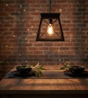 BEL AIR HOME - Lámpara Colgante NARA de diseño contemporáneo en metal negro, fácil instalación y versátil para luces interiores,  altura ajustable y estética elegante. - details 2