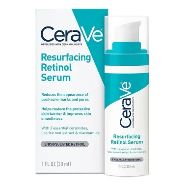 Cerave Sérum Retinol Antiimperfecciones 30ml - Tratamiento Post-Imperfecciones con Extracto de Raíz de Regaliz y Niacinamida - 1