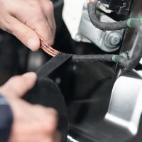 Cinta Adhesiva De Tela Multifuncional Para Automóviles Y Montaje Industrial Cinta De Enredo De Cableado Unidireccional - details 3