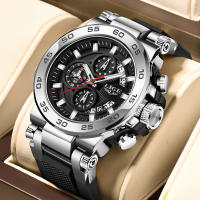 Reloj De Pulsera LIGE Para Hombre Resistente Al Agua Deportivo Militar De Cuarzo Con Fecha Y Manos Luminosas Estilizado Casual - details 13