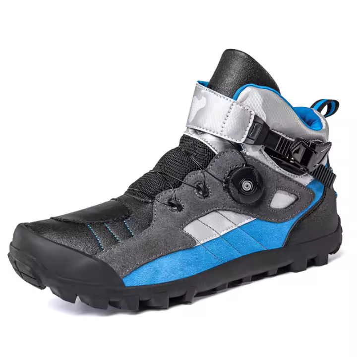 Botas De Ciclismo De Montaña Para Hombres Y Mujeres Profesionales Transpirables Resistentes Al Desgaste Y Caídas Con Protección Racial Para La Temporada - 1