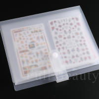 Libro De Almacenamiento Para Uñas Con 80 Ranuras Organizador De Decales Y Fotos Herramienta De Manicura Display Show Shelf - details 2