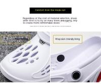 Nuevos Pantuflas De Plataforma Para Hombre Moda Verano Sandalias De Playa Para Mujer Zapatos De Exterior Suaves Para Interior - details 9