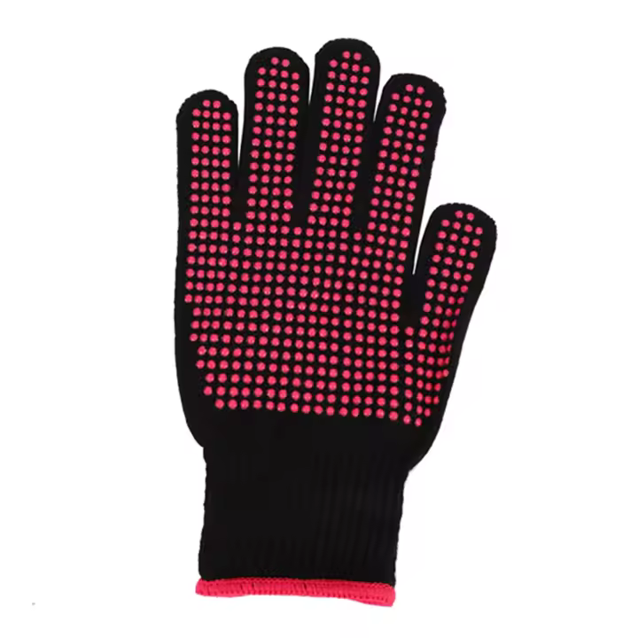 Guantes de Mano para Peltar y Tostar Cabello de Doble Cara Herramientas de Salón de Belleza Resistentes al Calor para Barbacoa al Aire Libre - 1