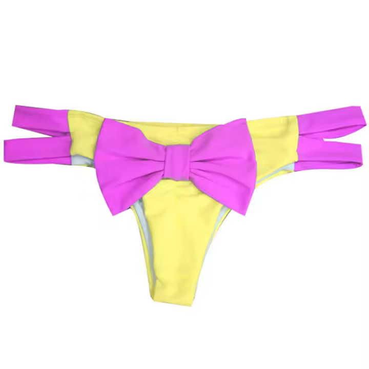 Parte inferior bikini brasileña mujer playa sexy talla S playa verano - 1