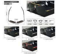 Nuevas gafas de sol polarizadas con protección UV, gafas de sol para conducir para hombre, gafas de aviador, protección integral del embalaje. - details 0